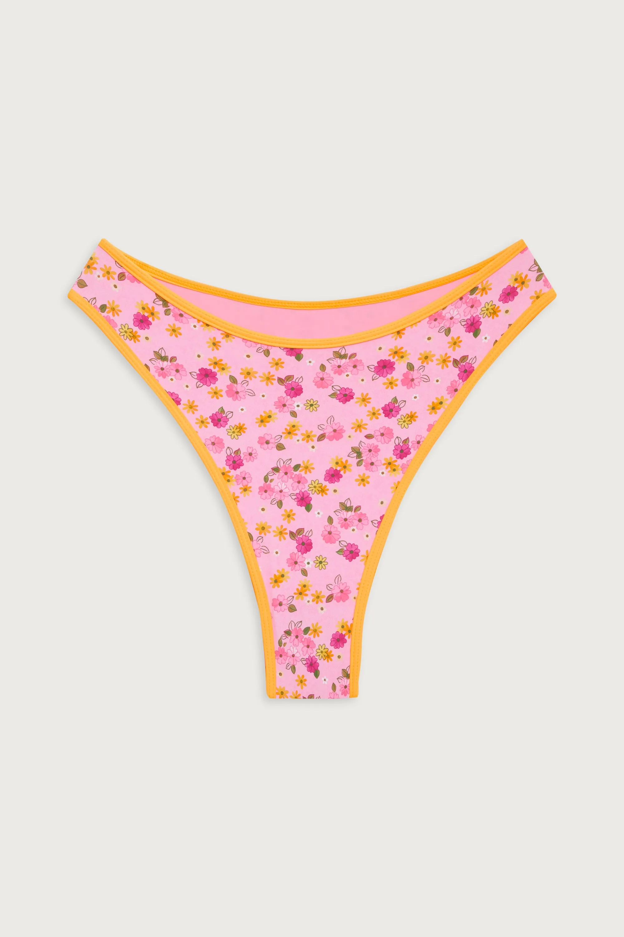 Laura High Waist Cheeky Bikini Bottom - Queen's Bath