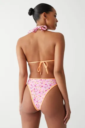 Laura High Waist Cheeky Bikini Bottom - Queen's Bath