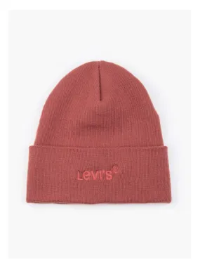 Levi's Wordmark Beanie/Dull Red - New AW21