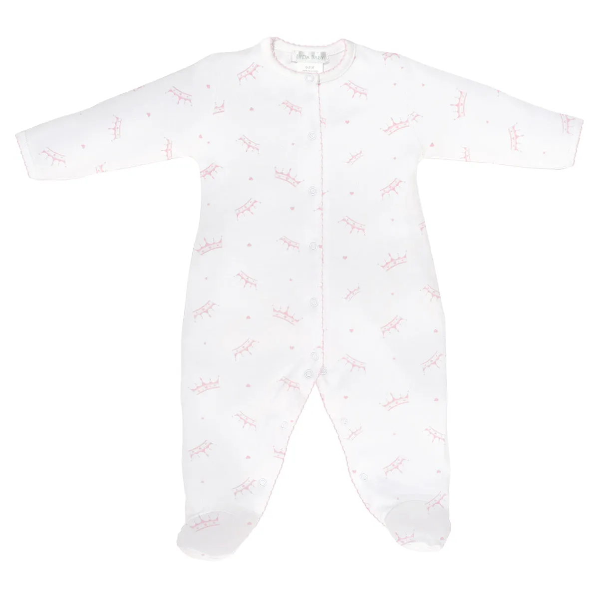 Little Princess Printed footie | Baby Girl