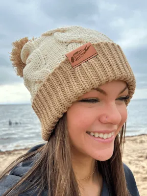 Long Island Strong Chunk Twist Pom Beanie (3 available colors)