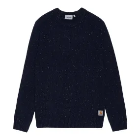 Maglione Carhartt WIP  Anglistic Sweater Blu Navy