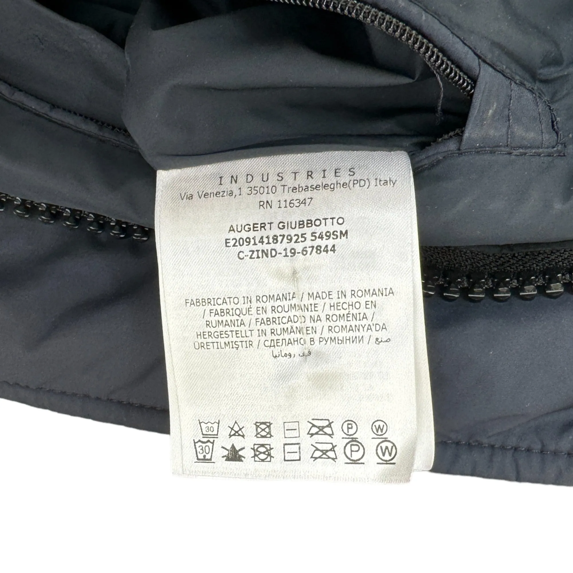 Men's Augert Down Jacket Navy Size 3 / L