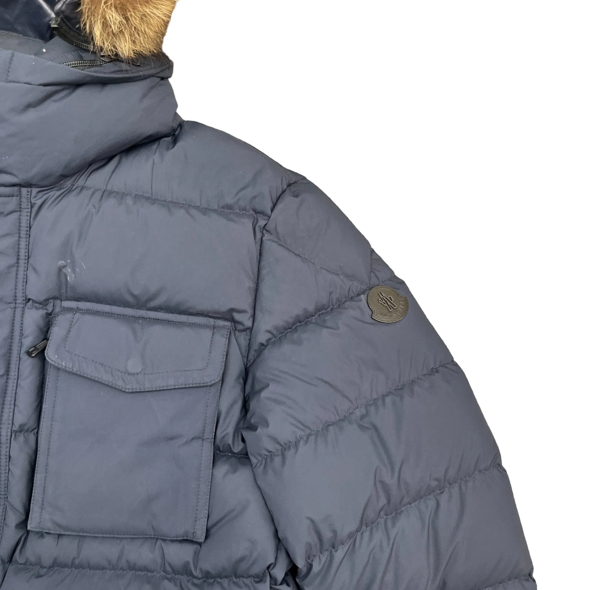 Men's Augert Down Jacket Navy Size 5 / XXL