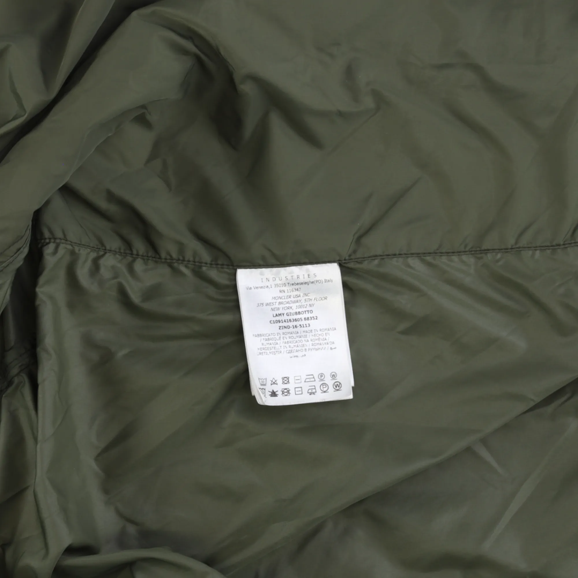 Men's Lamy Windbreaker Khaki Size 3 / L