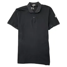 Men's Maglia Polo Shirt Black Size XL