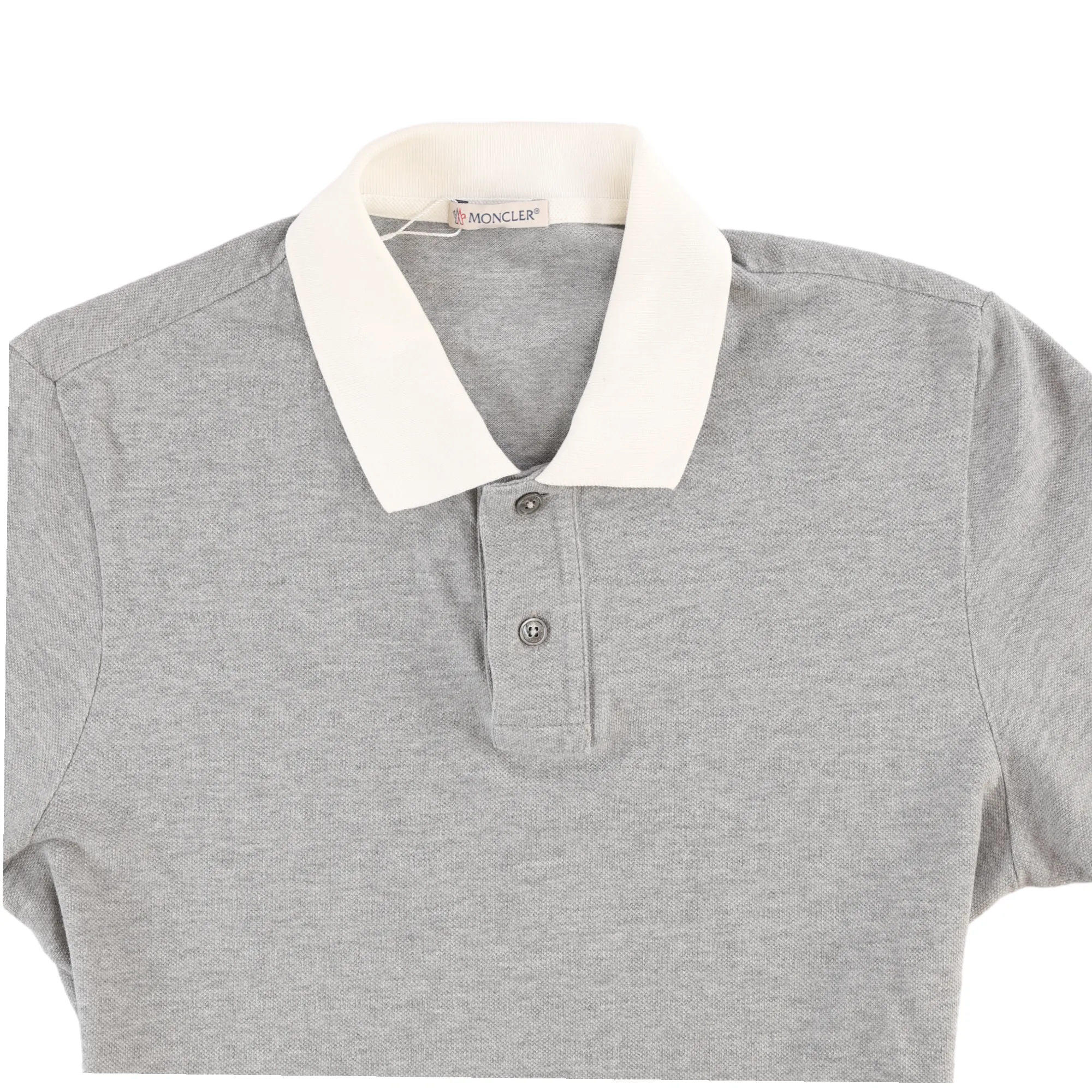 Men's Maglia Polo Shirt Grey Size S