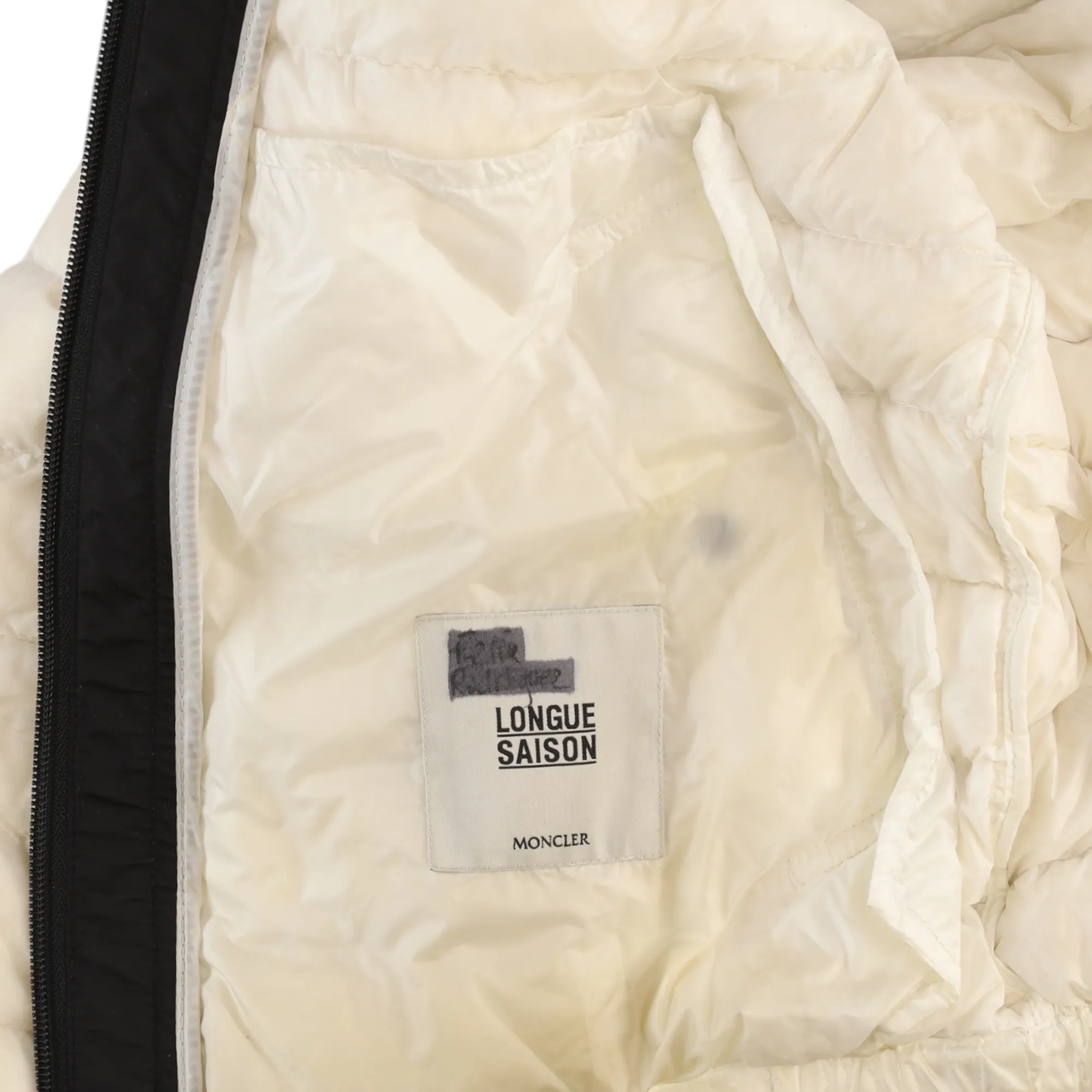 Men's Morvan Down Jacket Cream Size 1 / S