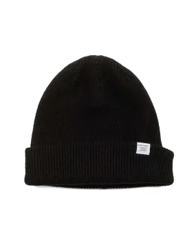 Norse Projects Norse Beanie Black