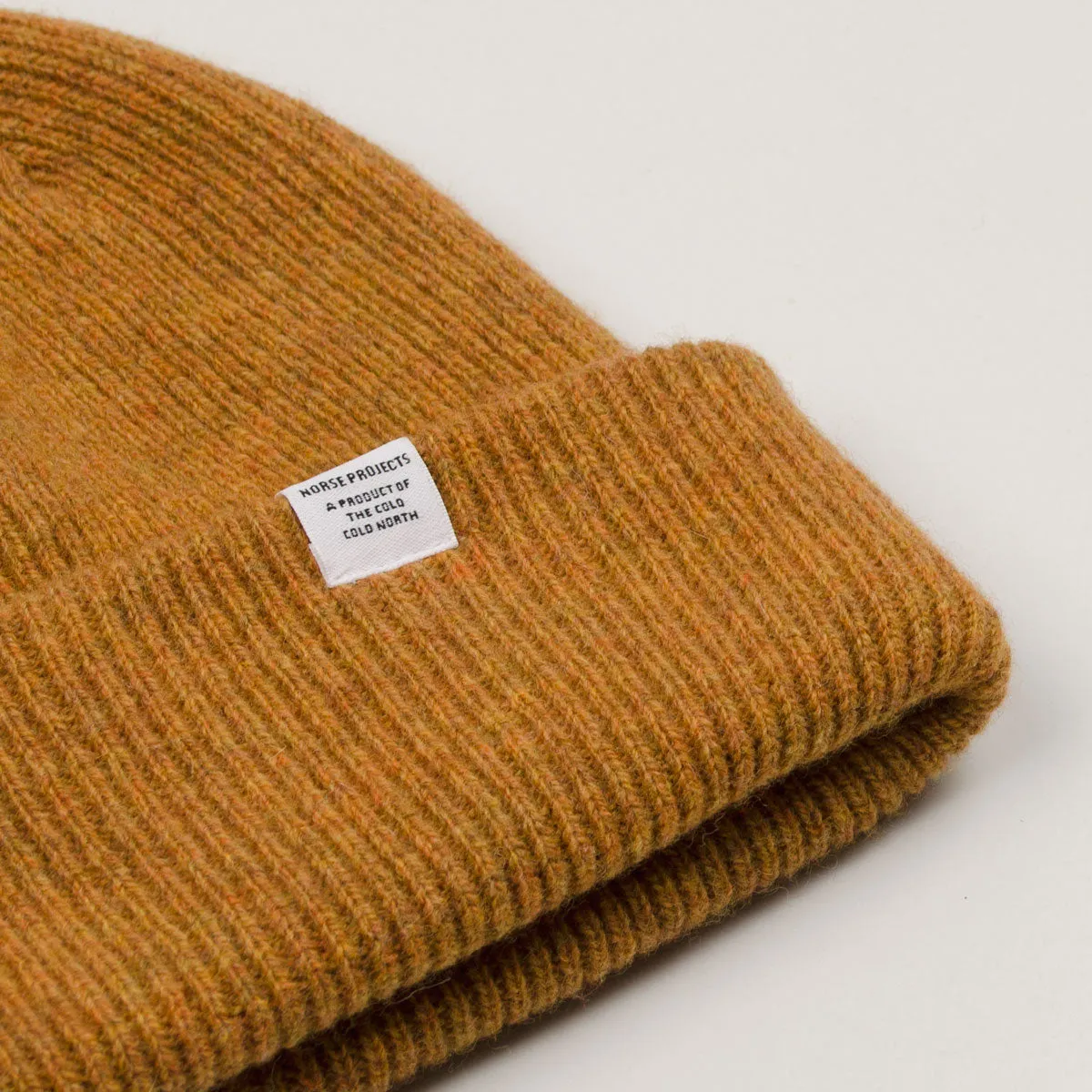 Norse Projects - Norse Beanie - Mustard Yellow