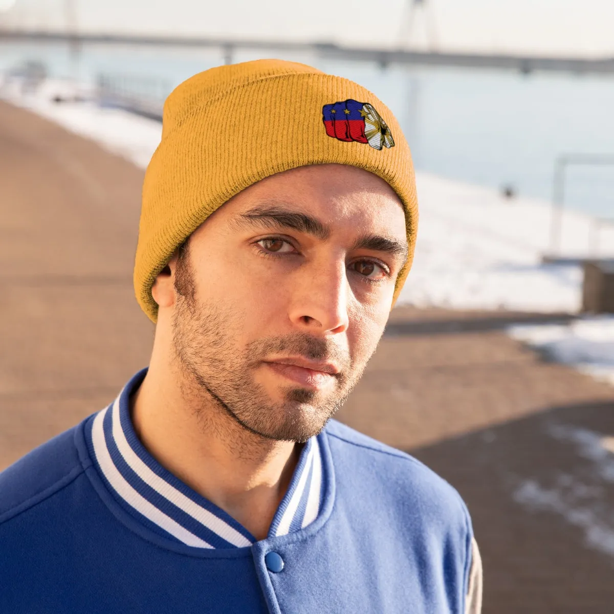 Pac Fist Knit Beanie