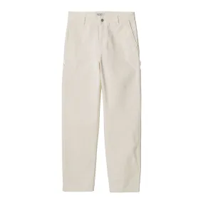 Pantaloni Donna Carhartt WIP W' Pierce Pant Straight Bianco Panna