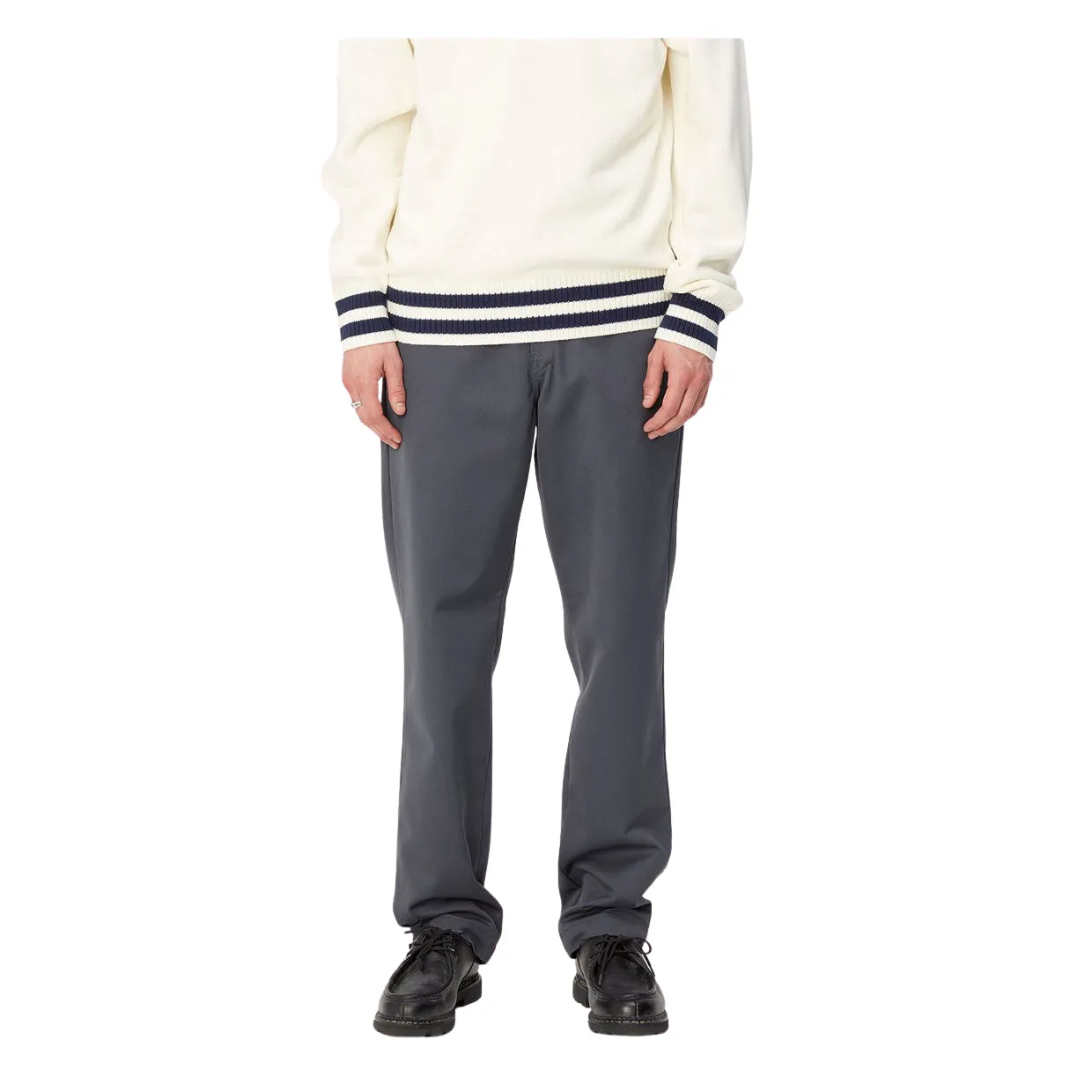 Pantaloni Uomo Carhartt WIP Master Pant Grigio Scuro