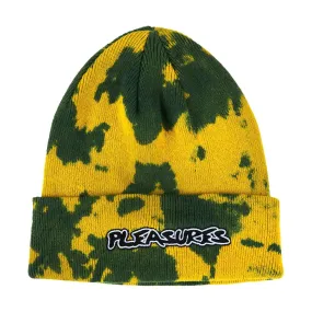 PLEASURES BACKBONE DYED BEANIE