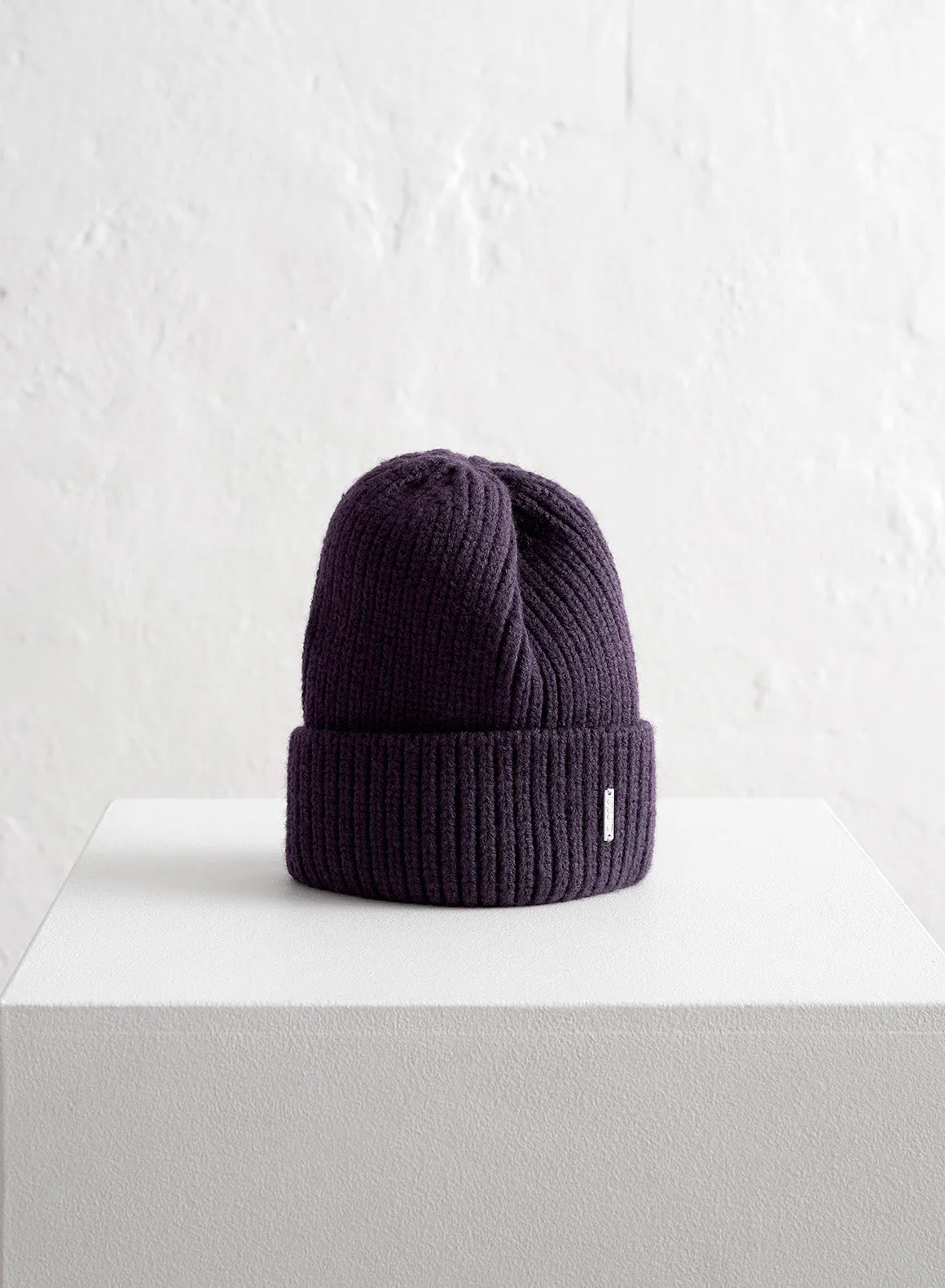 Plum Chunky Beanie