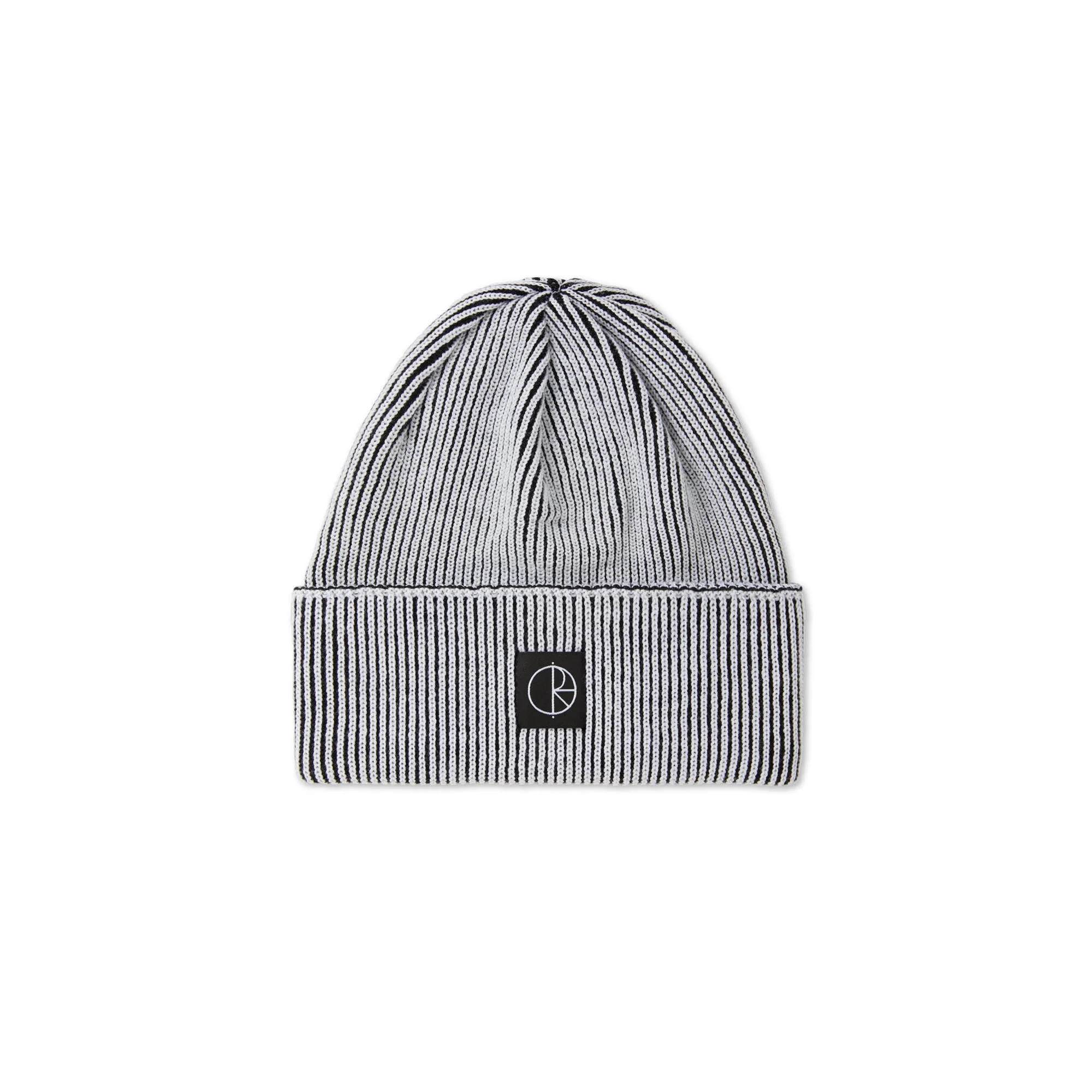 Polar Skate Co. Merino Lines Beanie White/Black