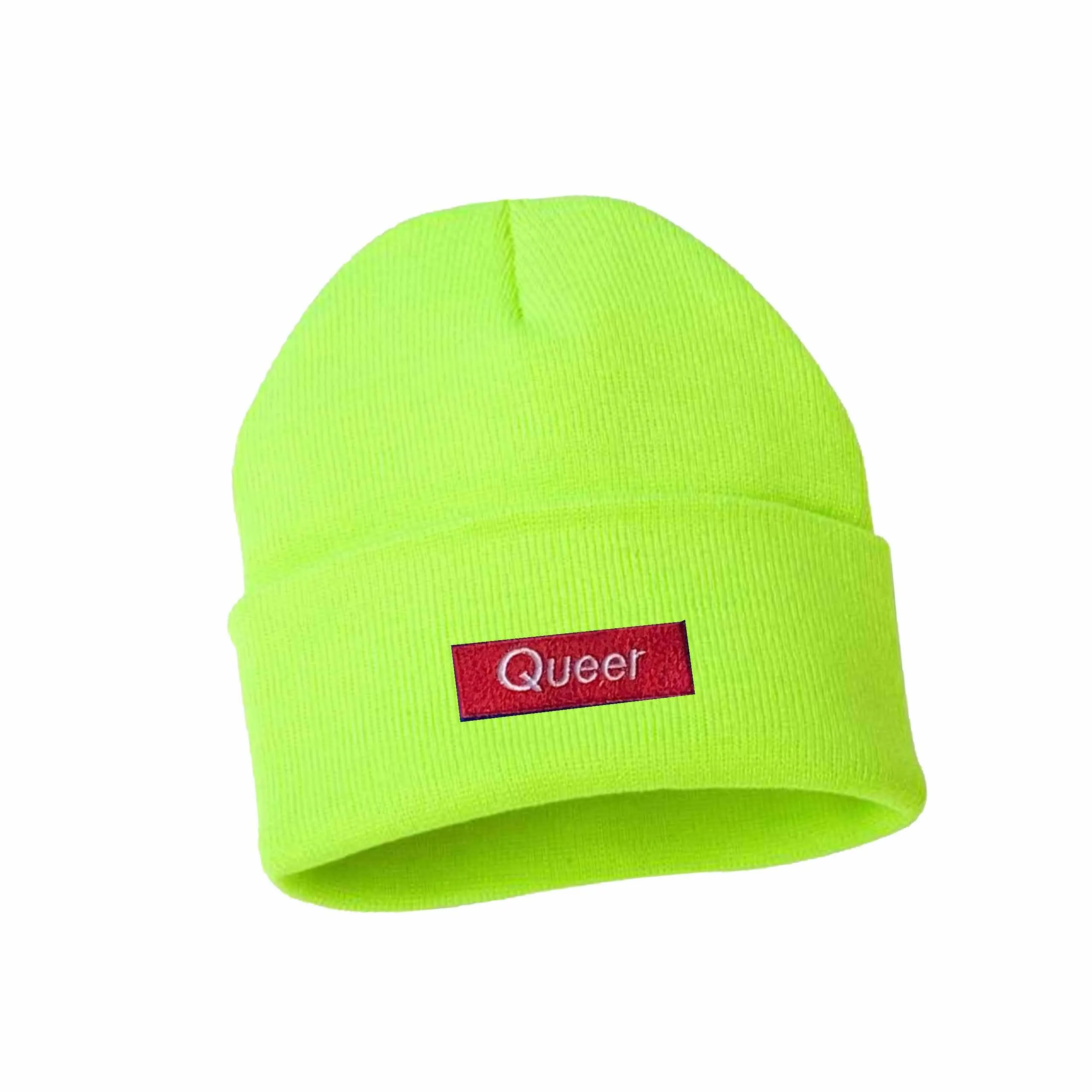 Queer Knit Cuff Beanie supporting The Trevor Project