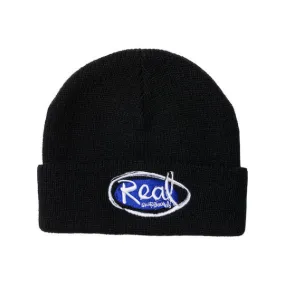 Real Natas Oval Beanie - Black