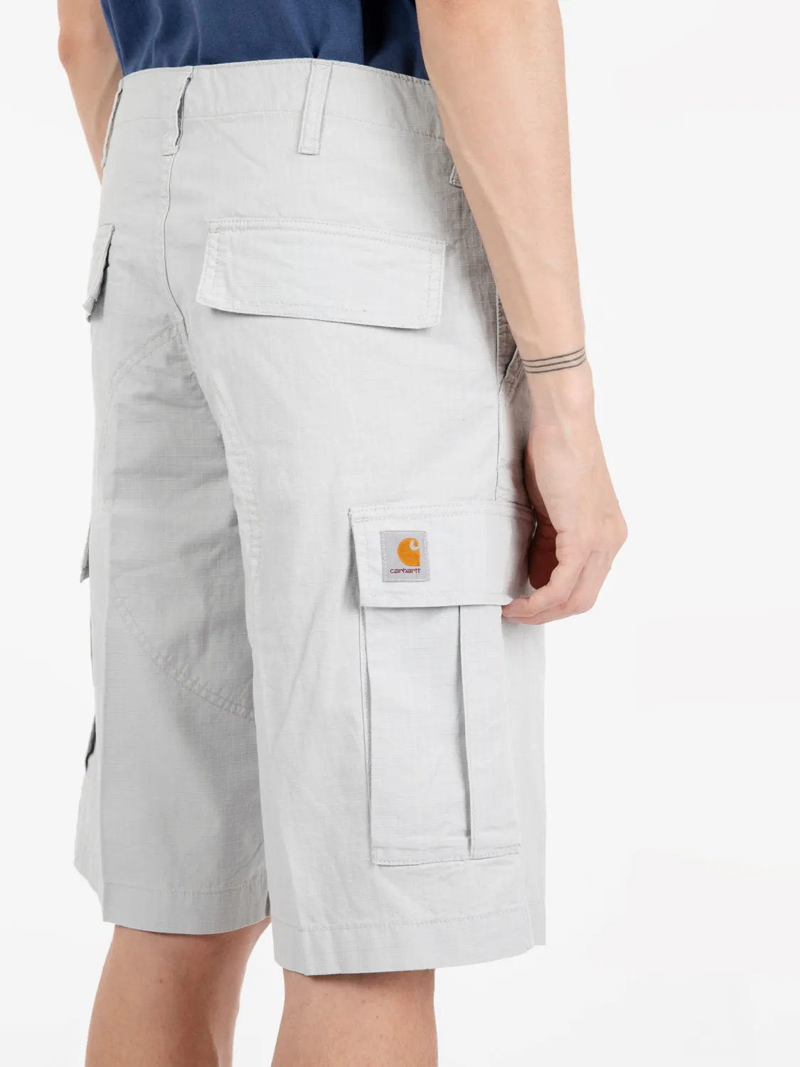 Regular cargo short sonic silver