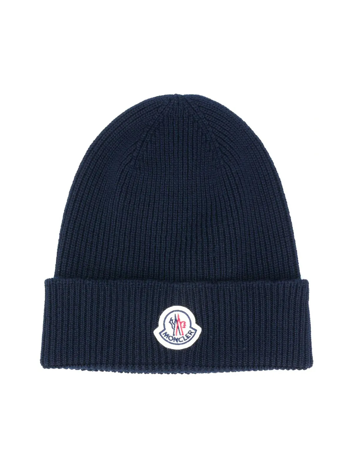 Stylish Ribbed Knit Beanie with Logo Patch – Trendy Winter Hat for Men and Women