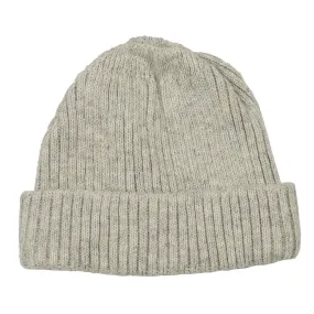 RoToTo - Recycle W/PL 2x2 Beanie - Gray