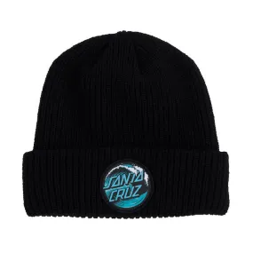 Santa Cruz Wave Dot Beanie - Black