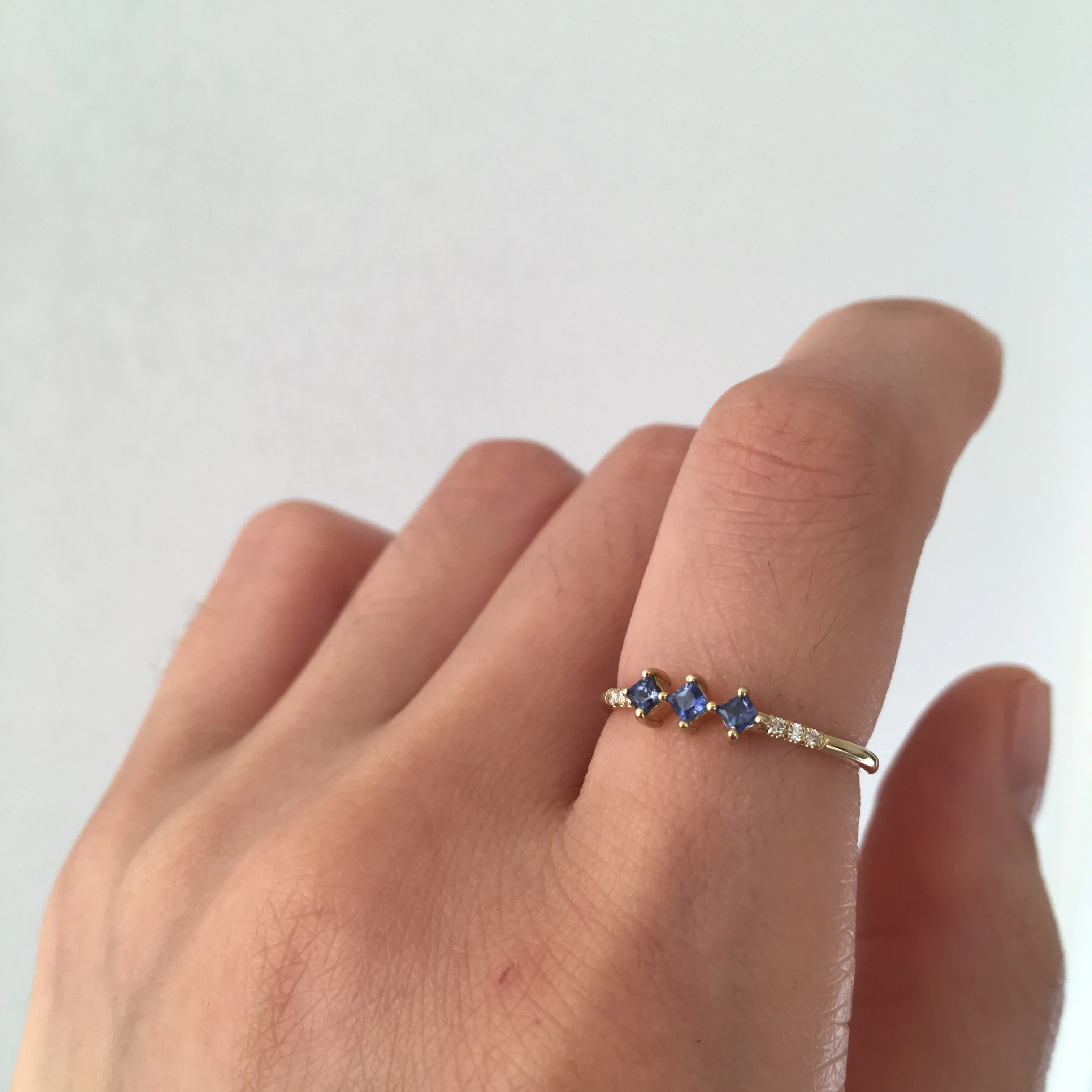 Sapphire Harmony Ring