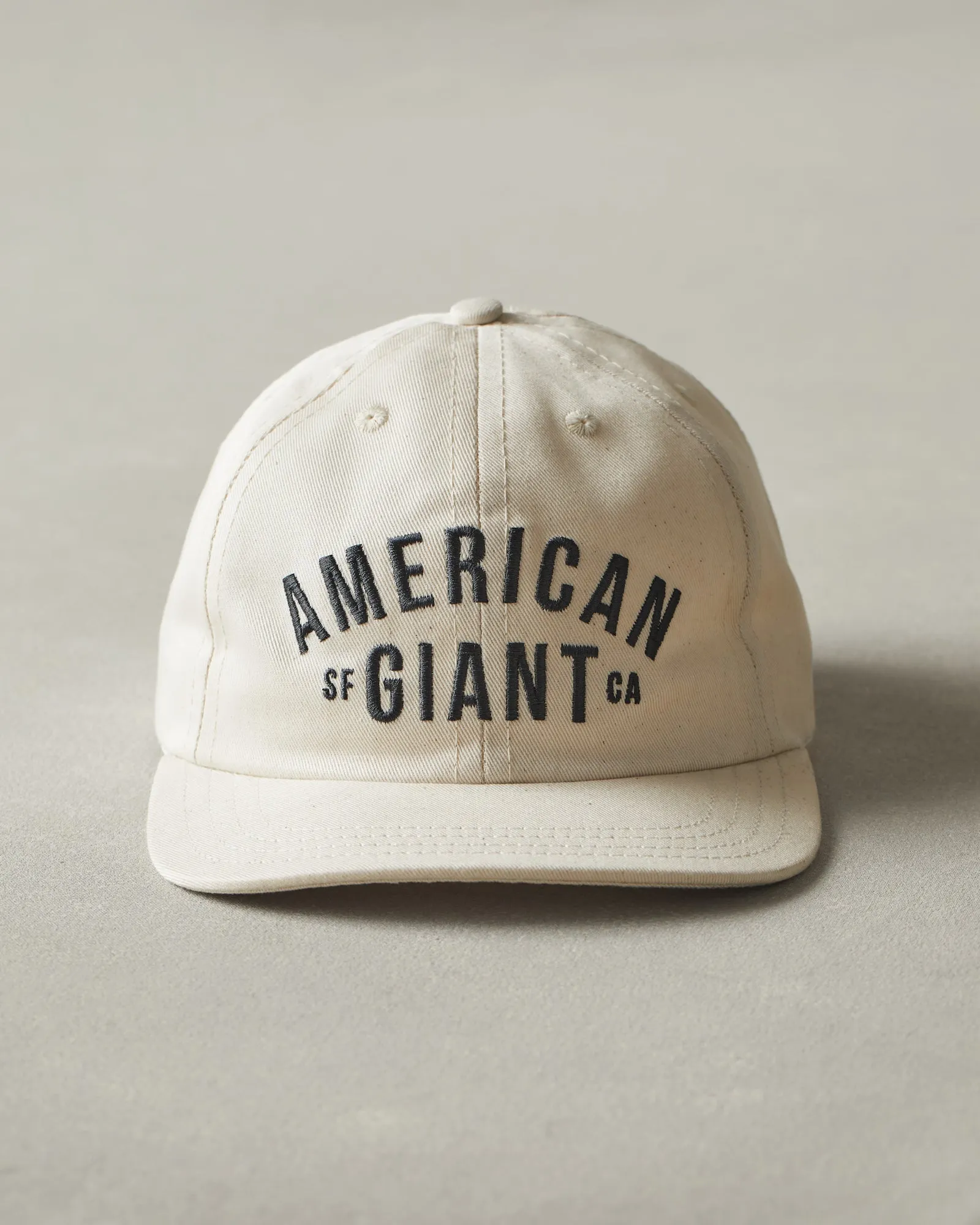 Six Panel Hat - Natural