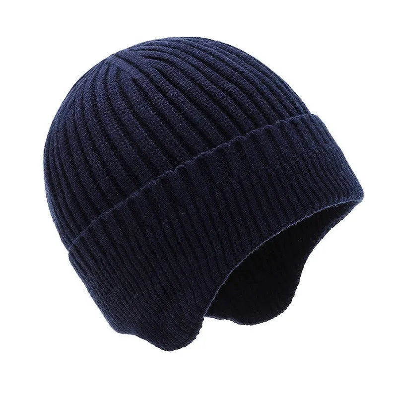 Solid Color Bonnet Beanie (with/without brim)