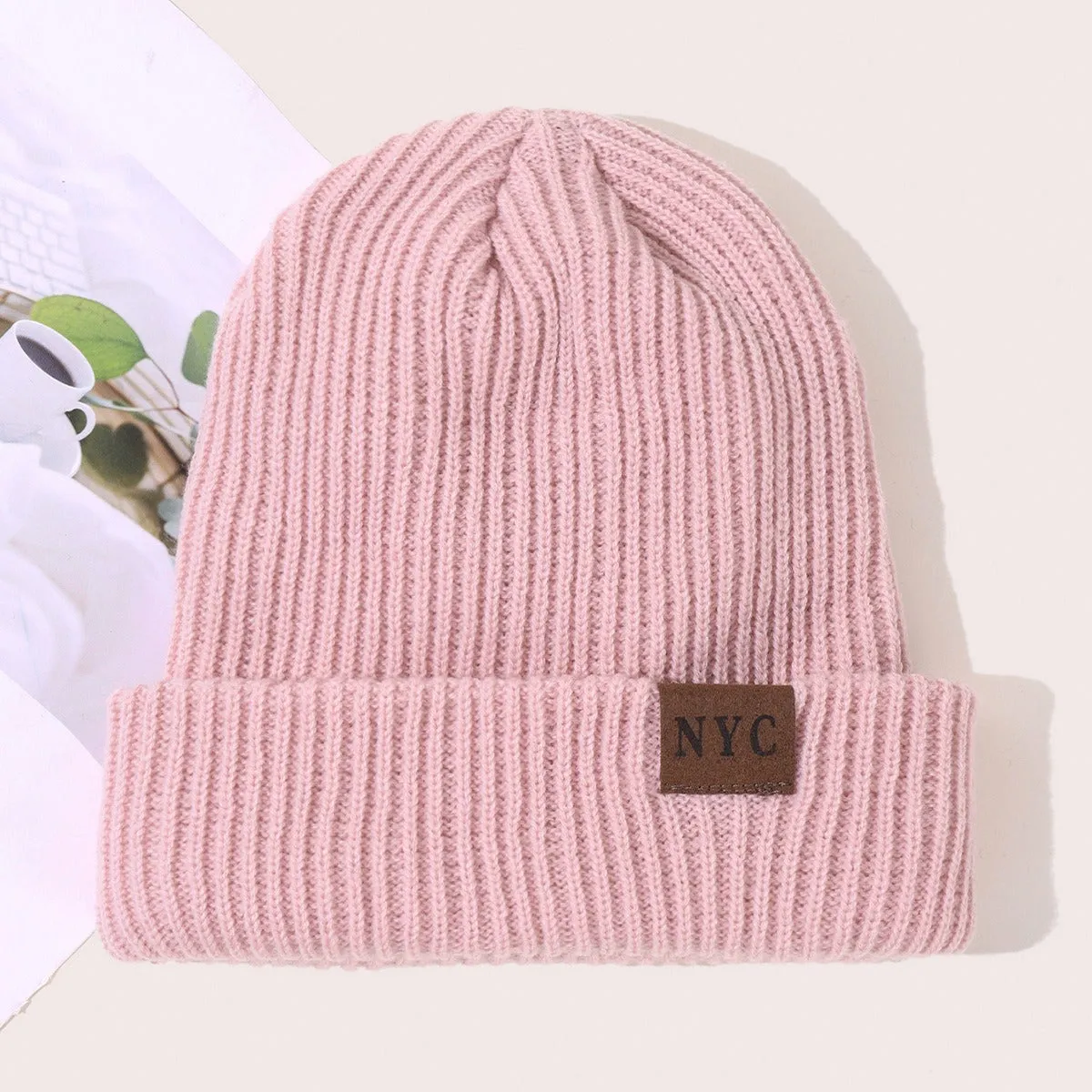 Solid Color Cuffed Beanie (7 colors)