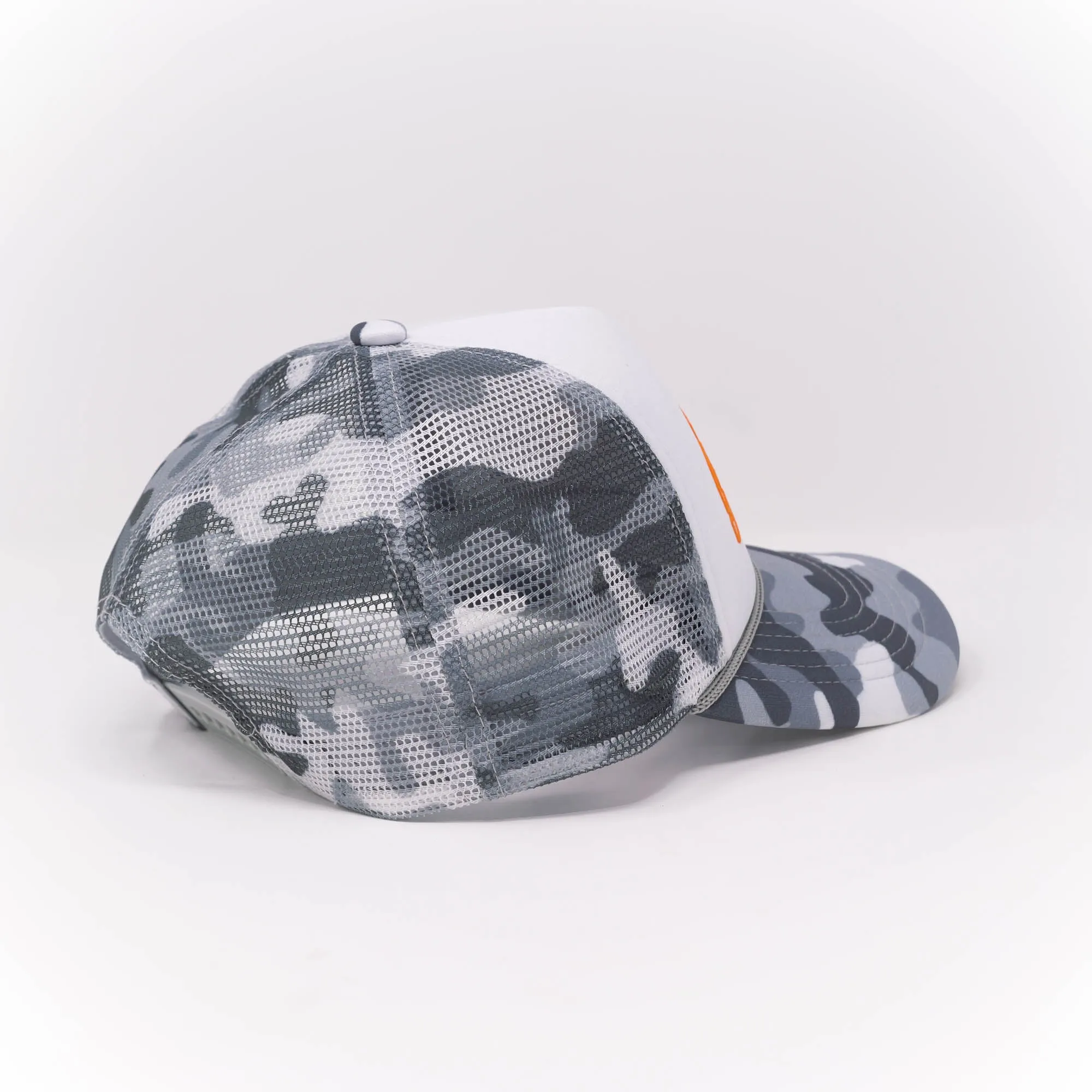 SRVVL TRUCKER HAT CAMO GREY