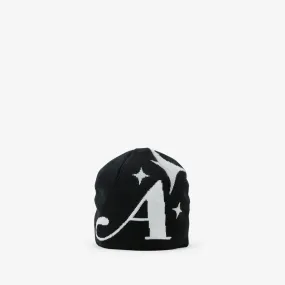 Star A Beanie Black