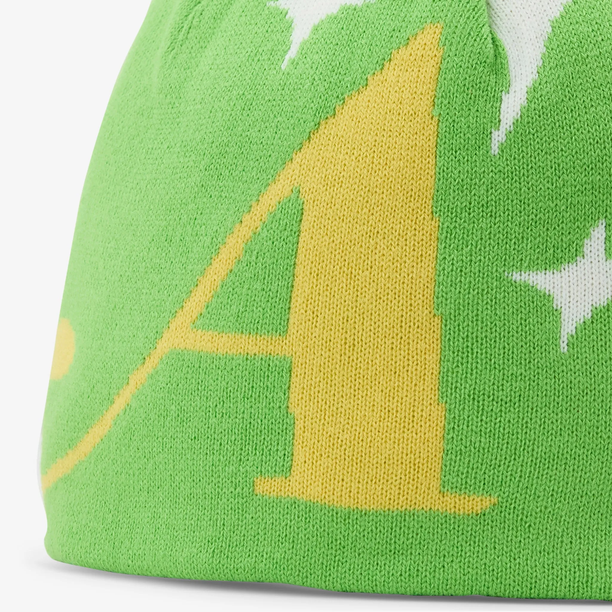 Star A Beanie Green Multi