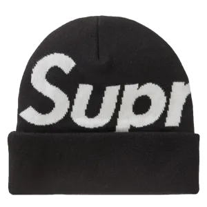 Supreme Big Logo Beanie Beanie (FW23) Black