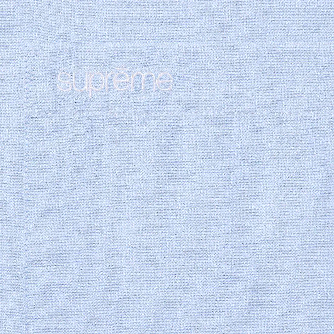 SUPREME LOOSE FIT OXFORD SHIRT-BLUE