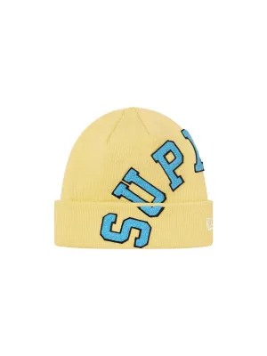 Supreme New Era Big Arc Beanie Yellow