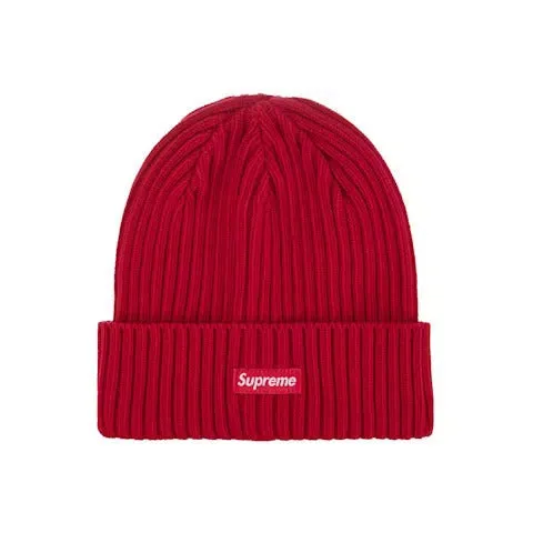 Supreme Overdyed Beanie (SS24) Red