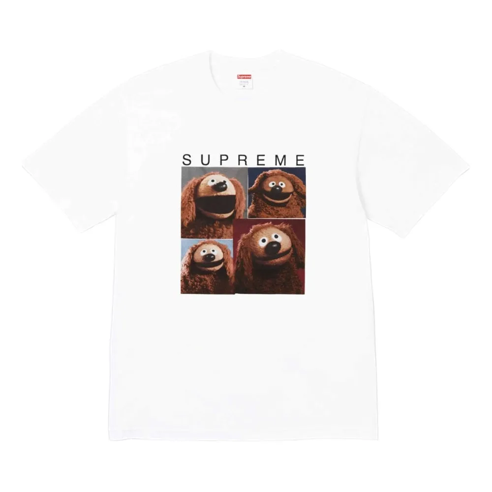 SUPREME ROWLF TEE-WHITE