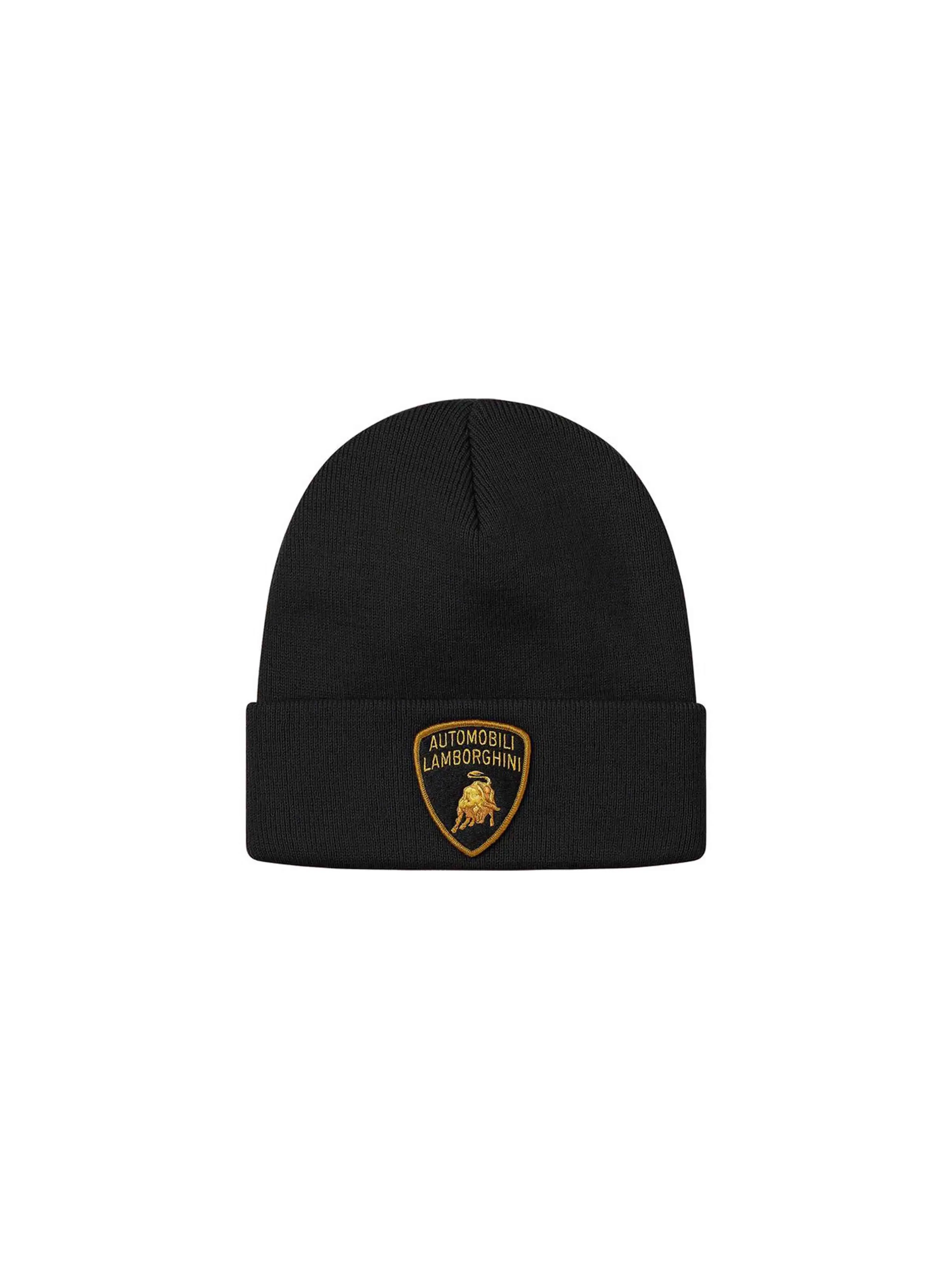 Supreme X Automobili Lamborghini Beanie Black