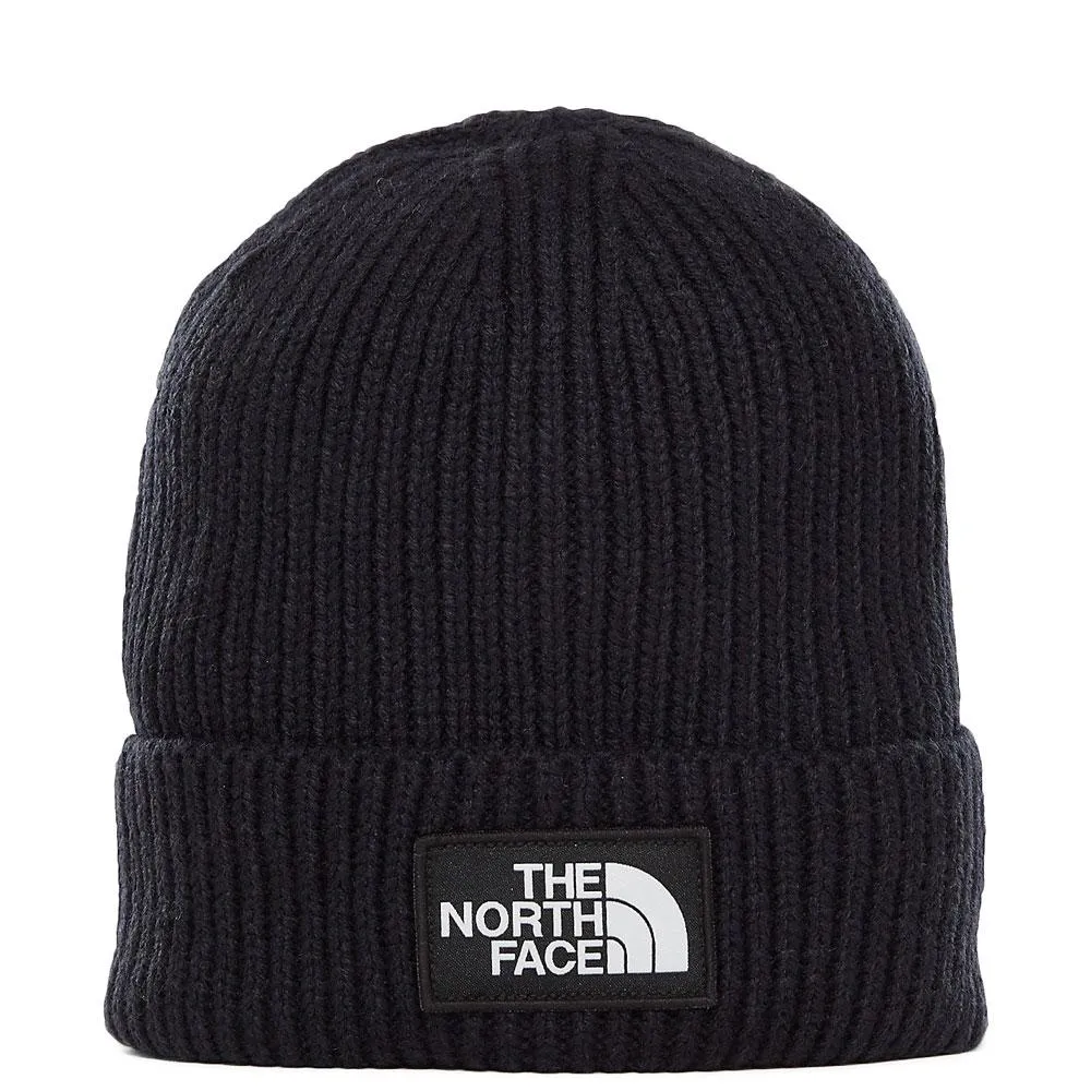 The North Face Black Label Logo Box Cuffed Beanie - Black - T92T6IJK3