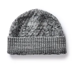 The Orr Beanie in Marled Coal