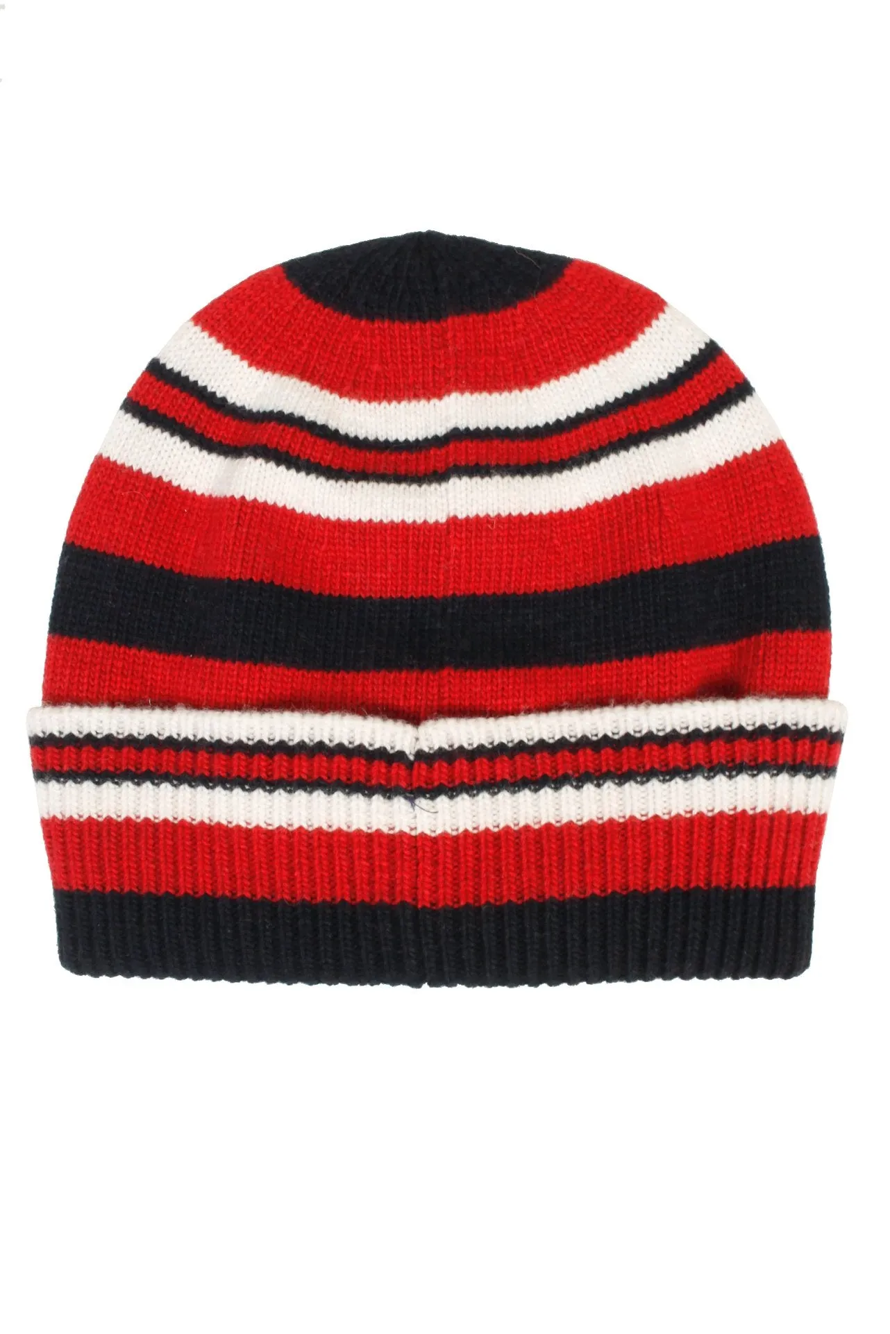 Tommy Hilfiger Mens TH Modern Striped Beanie Hat