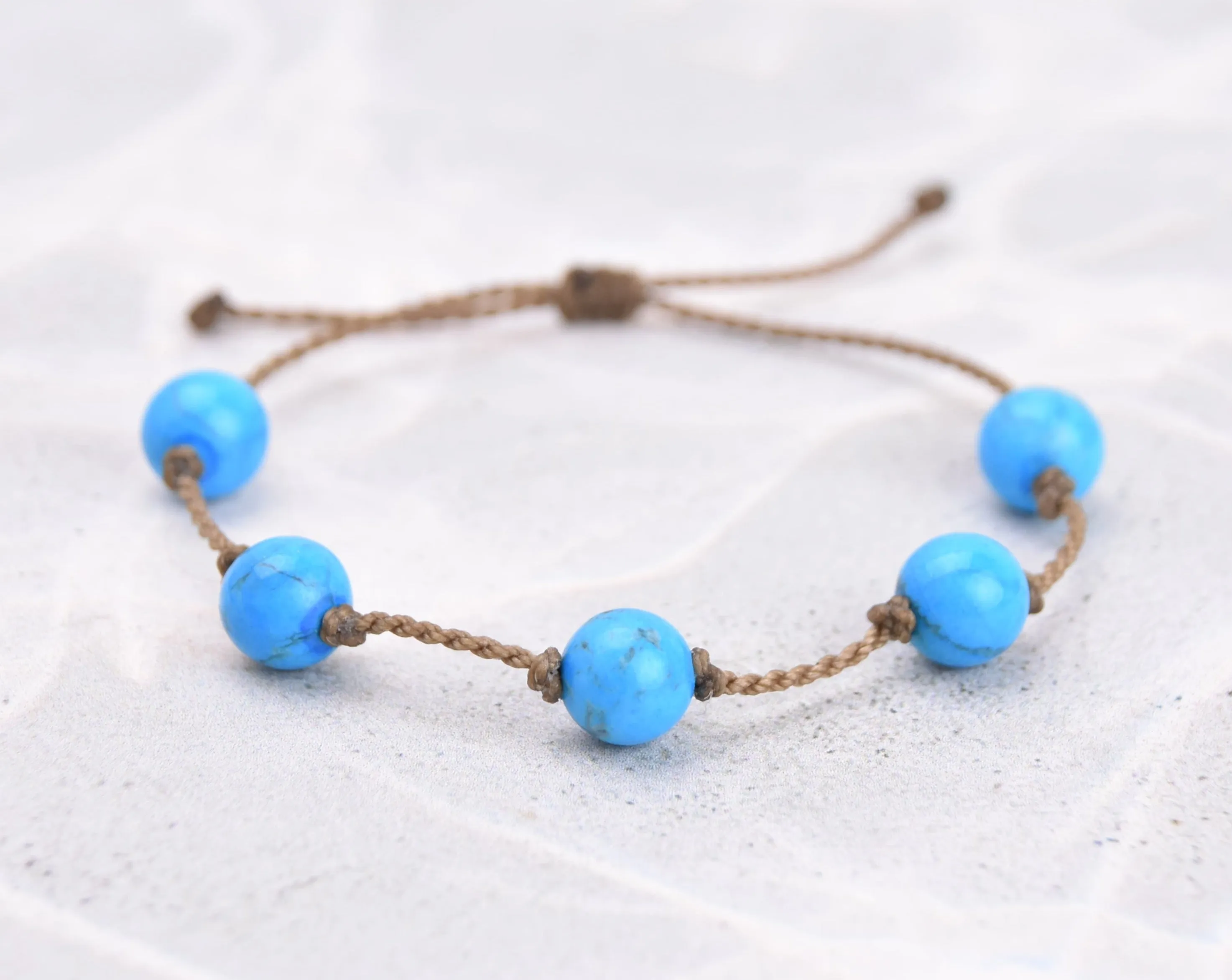 Turquoise & Island Blue Howlite Bracelets