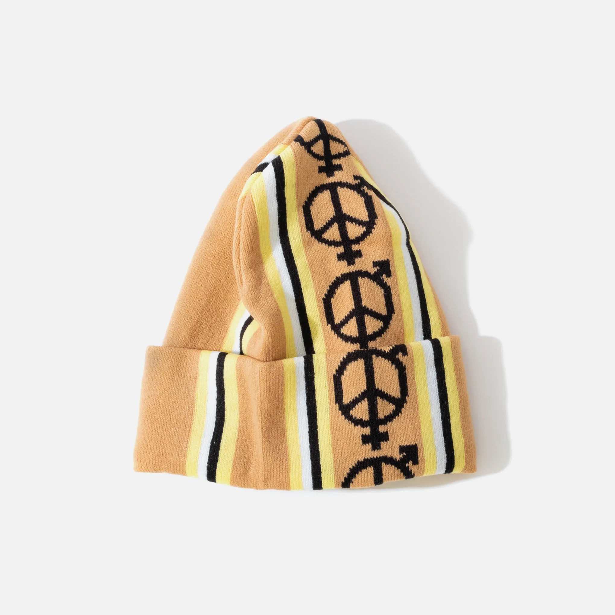 Vert Stripe Beanie - Khaki