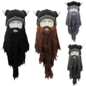 Viking Warrior Beard Beanie