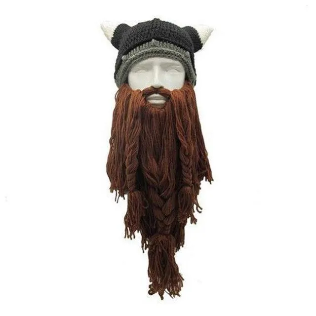 Viking Warrior Beard Beanie