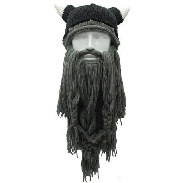 Viking Warrior Beard Beanie