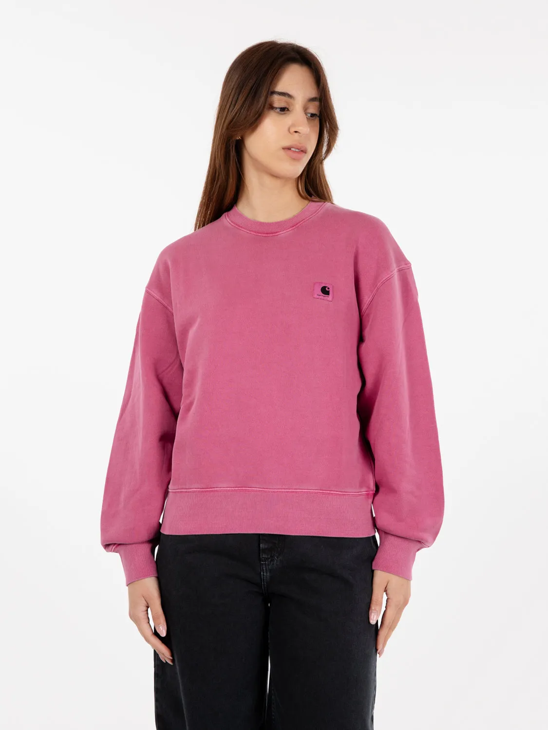 W' Nelson sweatshirt magenta