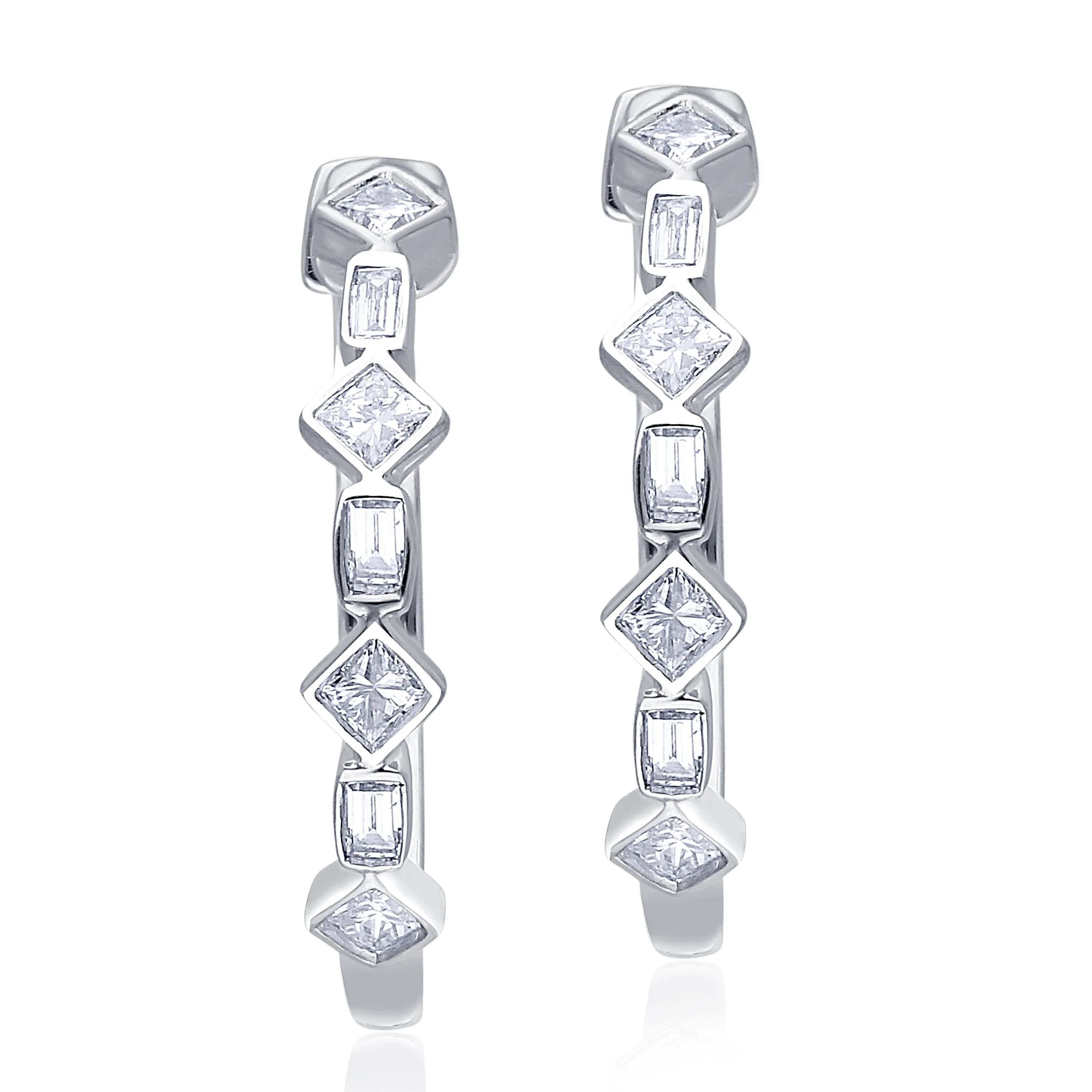 White Gold Diamond Legendary Earrings