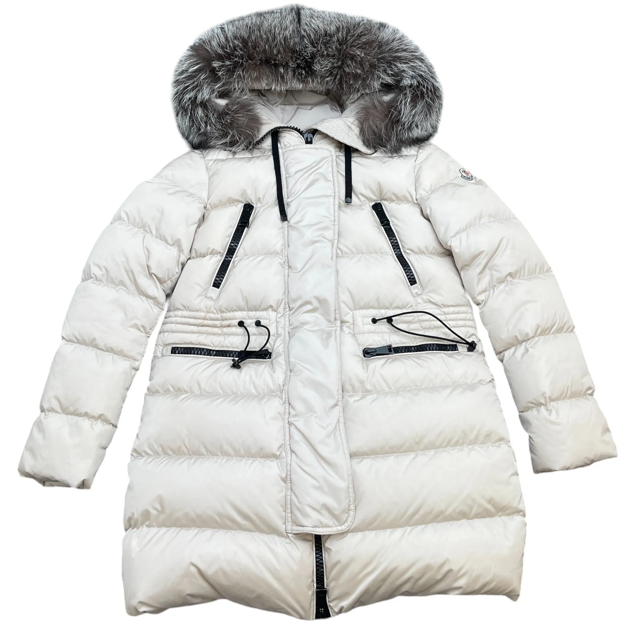 Women's Aphrotiti Down Jacket Beige Size 00 / UK 6